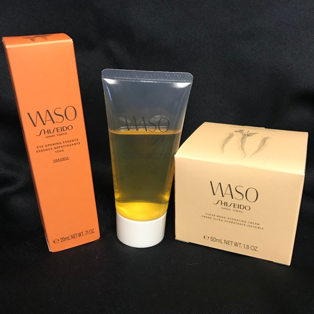 Shiseido Hydrating Cream and Eye Opening Essence